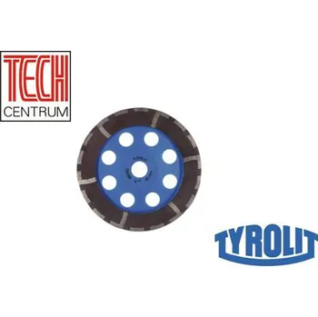 Brusný kotouč TYROLIT Diamantový brusný talíř DGU 180x19/5x22,2 BETON turbo s výplní 828013 PREMIUM