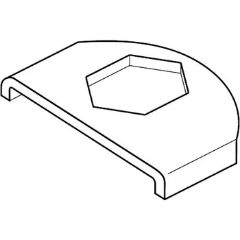 Plech Nerezový pojistný plech pro uchycení trubek série A Parker SBA4571X