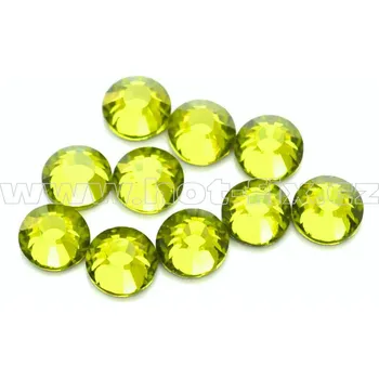 celobroušené hot-fix kameny Premium barva 134 Olivín /zelená, velikost SS20, balení 144ks, 720ks nebo 1440ks barva: barva CBP 134 Olivín, velikost: velikost SS20, prodejní balení: balení 144ks /1grs