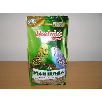Krmivo pro ptáka Manitoba Budgies Best Premium 3 kg pro andulky s vitamíny