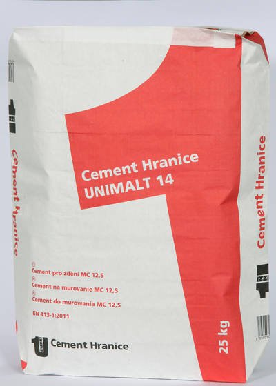 Cement Hranice a.s. Cement Hranice UNIMALT 14 25 kg