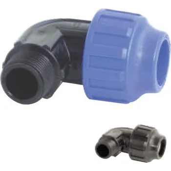 Fitinka PE koleno přechodové 50x6/4" ZV závit vnější