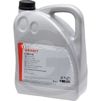 Olej do benzínu polosyntetický HC do dvoutaktního motoru Granit 2T 5 l samosmísitelný