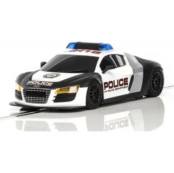 Scalextric Audi R8 Police Car - Black & White 28-C3932 auto na autodráhu Scalextric Audi R8 Police Car - Black & White 28-C3932