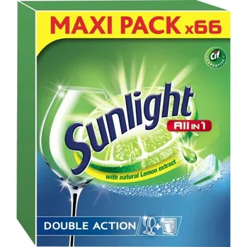 Tableta do myčky Sunlight All in 1 Regular 66 ks
