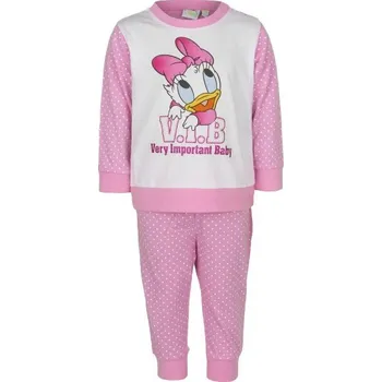 Dívčí pyžamo SUN CITY Kojenecké pyžamo / dětské pyžamo Disney Baby bavlna světle růžové vel. 74cm / 12 měsíců Velikost: 12M (74cm)