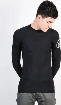 Pánské tričko Volcom Lido Solid Black Lycra
