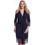 Dámský bambusový župan ELLIE - Černá, S, Luisa Moretti