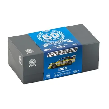 auto na autodráhu Scalextric 60th Anniversary Collection Audi Sport quattro S1 E2 Limited Edition 28-C3828A