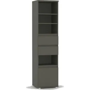 Obývací stěna Kontejnerový regál REA Amy 26 - graphite