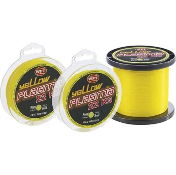 Volný čas WFT Šňůra Yellow Plasma 0.14mm-18kg -1m - Nutné dokoupit cívku kód: 12025