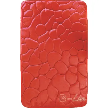 Koupelnová předložka Koupelnová předložka 3D 0133 red 50 x 80 cm