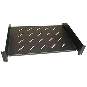 Datacom police s perforací 19" 2U 400 mm