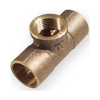 rozdělovač topení Cu T-kus vnitřní závit 18x1/2"x18 4130G