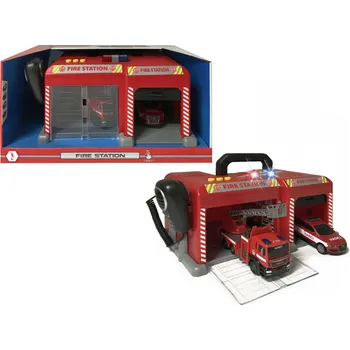 Hra na policii a hasiče Dickie hasičská stanice s mikrofonem