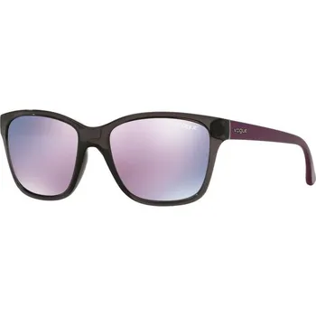 Oblečení a móda Vogue 2896S šedá lesk fialová, čočka růžová zrcadlo 19055R