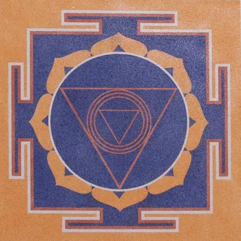 Radost v písku Šablona na pískování mandala 33 - činnamasta Varianta: 490 x 490 mm