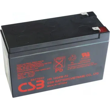 Záložní baterie akumulátor CSB HR1234W F2 (12V/9Ah)