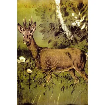 Terč na sportovní střelbu Mezinárodní terč srnec redukovaný 50ks