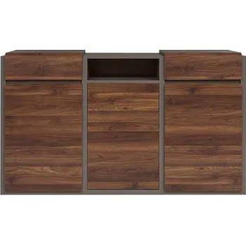 Komoda BRW Author KOM3D2S/10/16 láva/ořech columbia