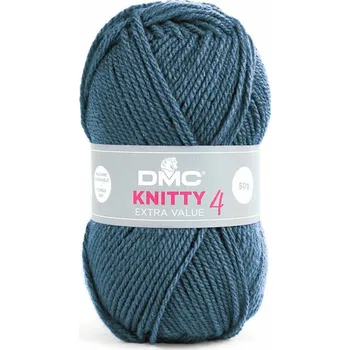 Příze Příze KNITTY 4 50g, riflově modrá - odstín 994