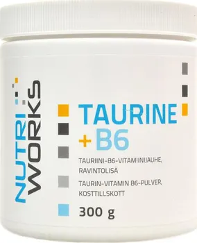 Aminokyselina NutriWorks Taurine + B6 300 g