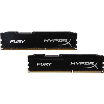 Operační paměť Kingston HyperX Fury 16 GB (2x 8 GB) DDR3 1600 MHz (HX316C10FBK2/16)