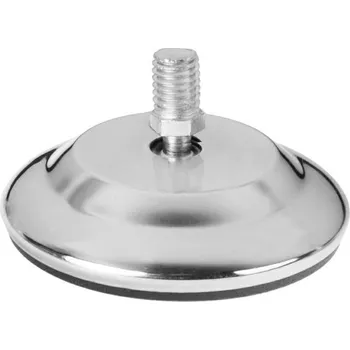Stolová podnož Onpira Chromový Nábytkový kluzák, polohovatelný Ø70 M10