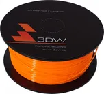3DW filament PLA 1,75 mm 500 g oranžová