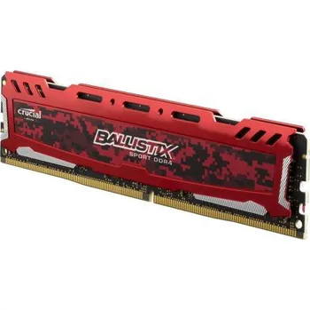 Operační paměť Crucial Ballistix Sport LT Red 16 GB DDR4 2666 MHz (BLS16G4D26BFSE)