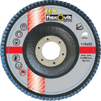 Toulec Lamelový kotouč 125x22 LL Zrno: 60