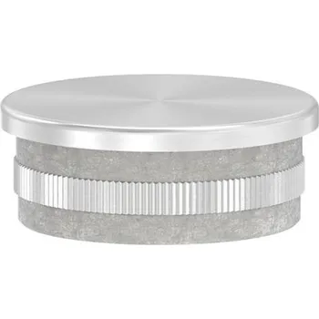 Zábradlí Feldmann Nerezové ukončení madla zábradlí pr.42,4 mm 50323-240G ploché, AISI 304 brus