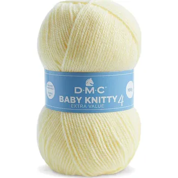 Příze Příze BABY KNITTY 4 100g, žlutá - odstín 852