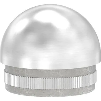 Zábradlí Feldmann Nerezové ukončení madla zábradlí pr.42,4 mm 50270-240G hodně vypouklé, AISI 304 brus