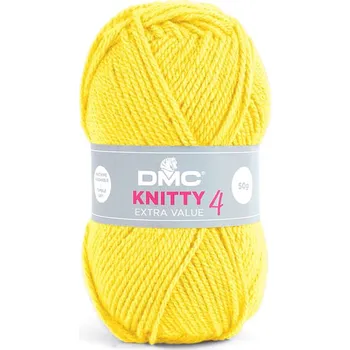 Příze Příze KNITTY 4 50g, banánová - odstín 819