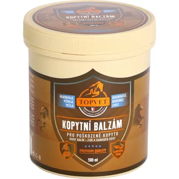 Kosmetika pro koně Topvet Kopytní balzám pro poškozené kopyto 500 ml