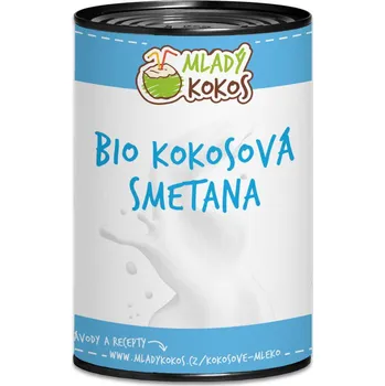 Recenze Mladý Kokos Kokosová smetana Bio 250 g