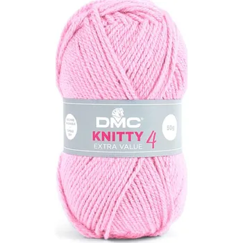 Příze Příze KNITTY 4 50g, světle růžová - odstín 958