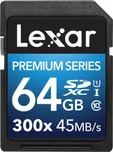 Lexar SDXC 64GB 300x PlatinumII Class 10
