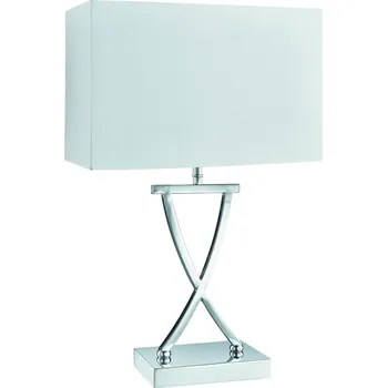 Lampička Searchlight EU7923CC bílá
