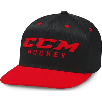 Kšiltovka CCM True 2 Hockey Snapback červená/černá
