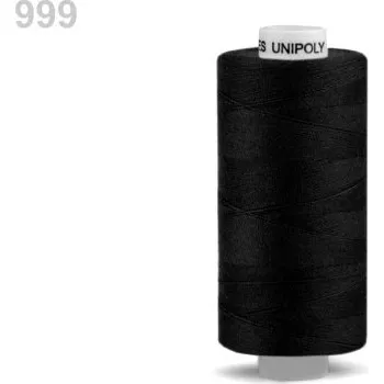 Nit Nit polyesterová profesionální 80, Hagal, UNIPOLY, 5000 m černá