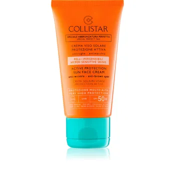 Přípravek na opalování Collistar Sun Protection protivráskový krém na opalování SPF 50+ 50 ml