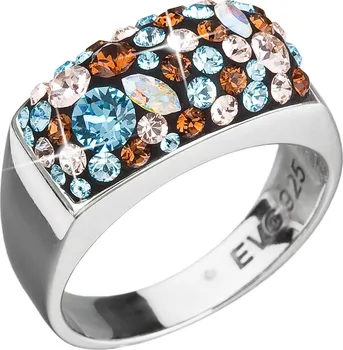 Prsten Swarovski Elements 35014.3 Aqua