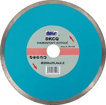 Řezný kotouč Magg kotouč diamantový celoobvodový DKCQ250