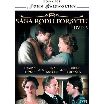 DVD film Sága rodu Forsytů DVD číslo 6 (John Galsworthy díl 11 a 12)