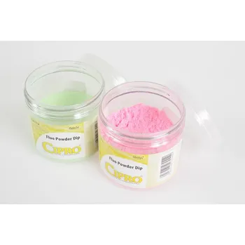 Návnadové aroma Cipro obalovací dip Fluo Powder Příchuť: Játra