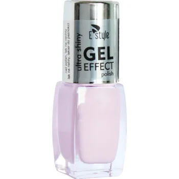 Lak na nehty E style Gel Effect gelový lak na nehty 10 ml 02 Nude 