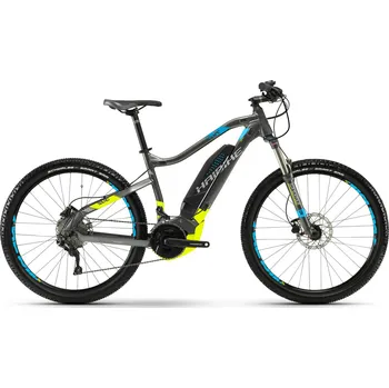 Elektrokolo Haibike Sduro Hardseven 3.5 27,5" Yamaha 500 Wh černé/cyan/lime 2018
