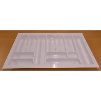 Příborník do zásuvky příborník 80 rovný , bílý, rozměr 735x490mm,balení=1kus